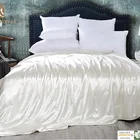 Mulberry Silk Duvet Silk Comforter with Cotton Covered Filled by 100% Pure Silk,Silk Duvet for All Season, Queen
