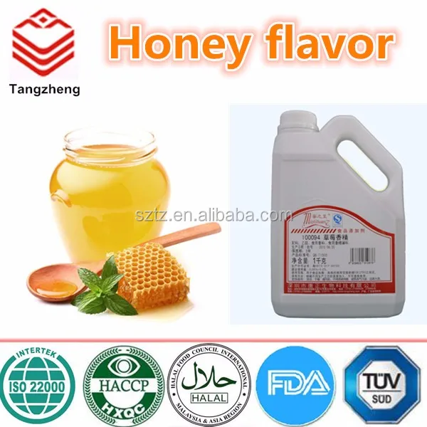 concentrated liquid honey flavor, concentrated liquid food