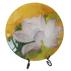 Colorful Tempered Glass Plates Dinnerware Sets Made in China