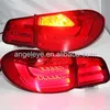 For VW Tiguan Tail Lights LED Rear Lamp 2009 -2011 Year For BMW Type YZ