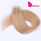100% hand tied Silky straight human remy hair skin weft, tape hair ,tape hair extension with tape