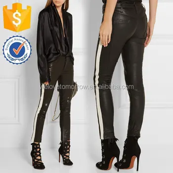 leather skinny pants womens