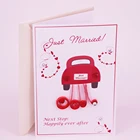 Personalized Wedding Invitation Handmade Card