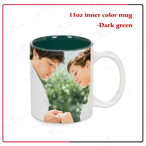 11oz safety hottest special sublimation white coated handle tea