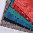 Modern design pvc leathers snake leather for bags
