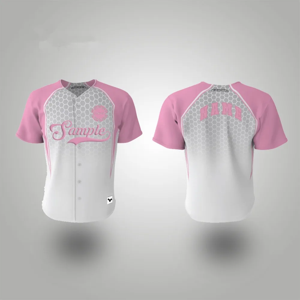 camisas de béisbol para mujer