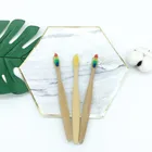 2019 new design soft bamboo toothbrush smile small head for home use