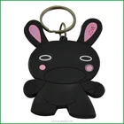 3d custom pvc keyring,custom rubber keyring
