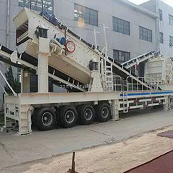 20-300t/h Building and Construction Machinery Mobile Stone Crushing Plant, Portable Crawler Crusher Plant