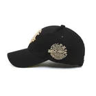 custom promotional 5 panel/ 6 panel and wholesale black 100% cotton embroidery/print baseball cap hat