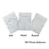 A3 size (28CM) DIY Inkjet Printable Photo Balloon with heart start round shape used doe boutique shop