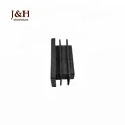 Customized 30*15mm Black Furniture Cover Rectangle Chair Leg End Cap Insert Protective Pipe Plugs Plastic Tube Inserts