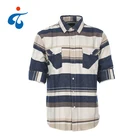 Hot selling designer new long sleeve men flannel shirt manufacturer