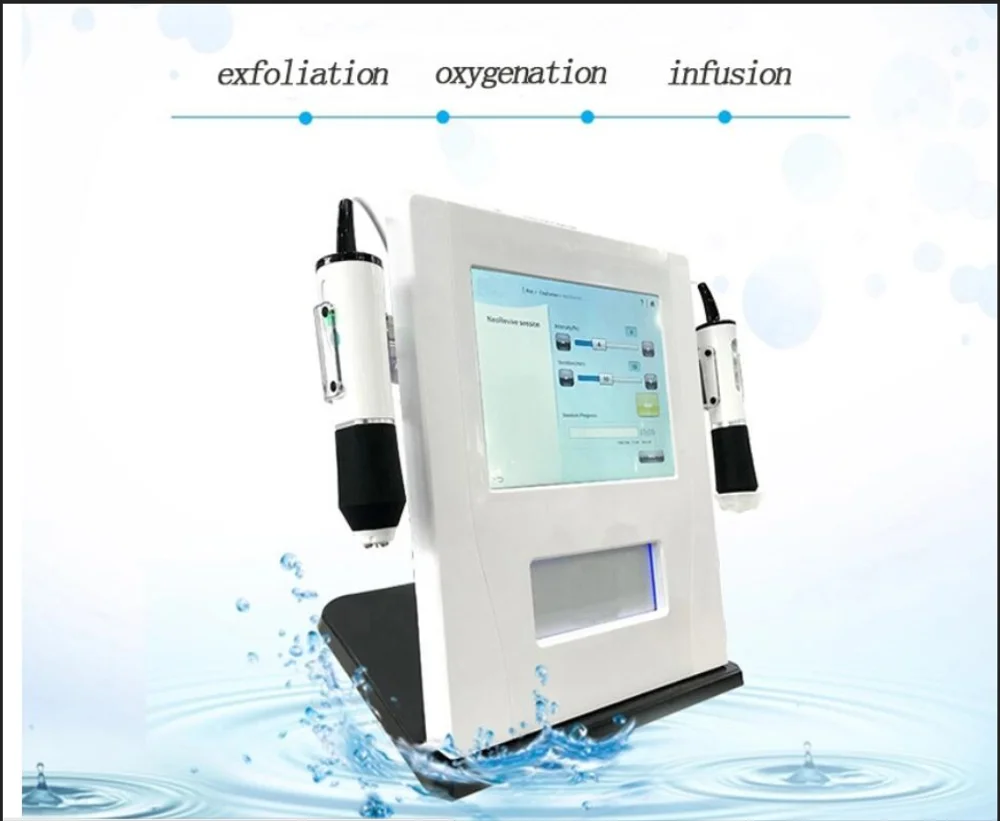 Professional skin rejuvenation rf oxygen bubble Korea Aqua Peeling with Exfoliation Oxygenation Infusion