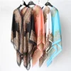 2019 New Style Wholesale Fashion Summer Poncho Wear Cover Up Lady Multifunctional Beach Pareo Sarong With 15 Colors Hot Sale