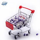 Fill Purple And White Empty Gelatine Capsules