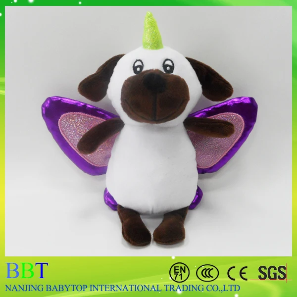 2017 alibaba wholesale cute animals pig with colorful wings
