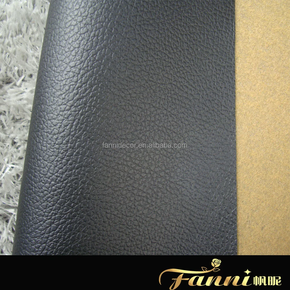 Embroidery PVC Artificial Leather For Car Seat Cover New Design Auto PVC Synthetic Leather