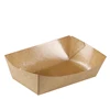 custom printed foldable takeaway paper food grade chicken and french fries chips paper box