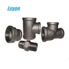 black malleable iron pipe ac pipe fittings