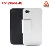 Mobile case cover , custom made mobile phone pu leather with magnetic case wallet for iphone 4s