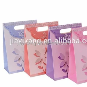 fresh customeized paper packing bag birthday gift bags wedding