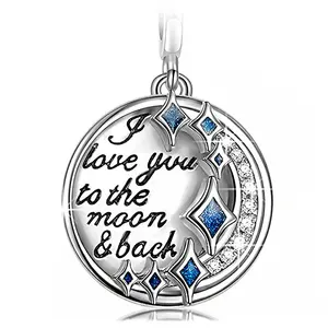 925 sterling silver dangle charms bracelet 