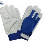 Safety work cow split leather car driving gloves ,Mens Full palm Wearable Cow Split Leather Safety Glove
