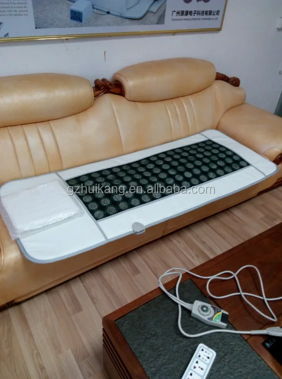 portable jade massage bed, home use far infrared themal jade massage bed