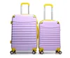 Hot sale lightweight ABS/PC luggage /print trolly travel bag