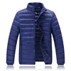 S64829A Teenagers Warm Jacket Children Solid Stand Collar Down Jackets