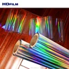 High Quality Transparent Holographic Embossed Film Roll for Laminating with Paper