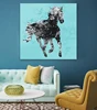 New Design Modern Abstract Horse Oil Painting of Home Decoration Dropship