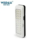 rechargeable battery dp portable led emergency charger light with handle