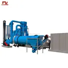 High Efficiency Purple Potato Dregs Rotary Dryer with Factory Price