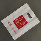 Custom logo design plastic LDPE die cut shopping bag