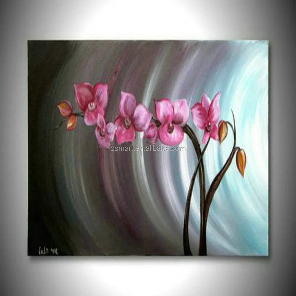 Handmade Group Of Oil Paintings Modern Abstract Flower Pictures Handmade Group Of Oil Paintings Modern Abstract Flower Pictures Home Decor Hang