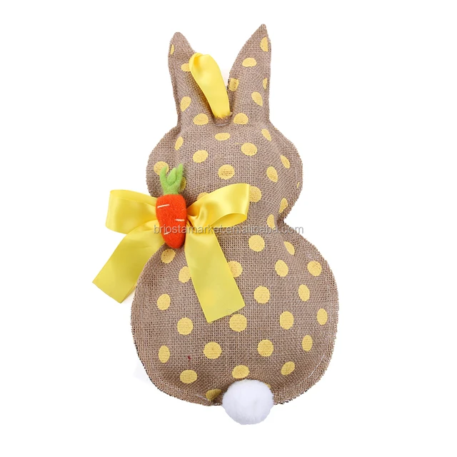 wholesale holiday cute decoration easter bunny door hanger