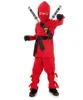 Cheap fantasy boys party ninja costume kids halloween clothes QBC-6715