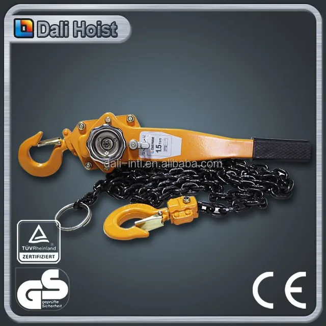 5 metre 1.5 ton lever hoist block ratchet winch pull lift