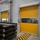 China automatic industrial PVC high speed roller shutter roll up door