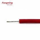 Fiberglass 300V 200C Cr20Ni80 With Conductor Silicone Insulated Braid Electrical Heating Wire