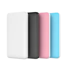 Mini Ultra Slim 18W USB-C PD Li-Polymer Battery Fast Charge Power Bank 10000mAh