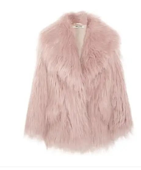 faux fur coat white