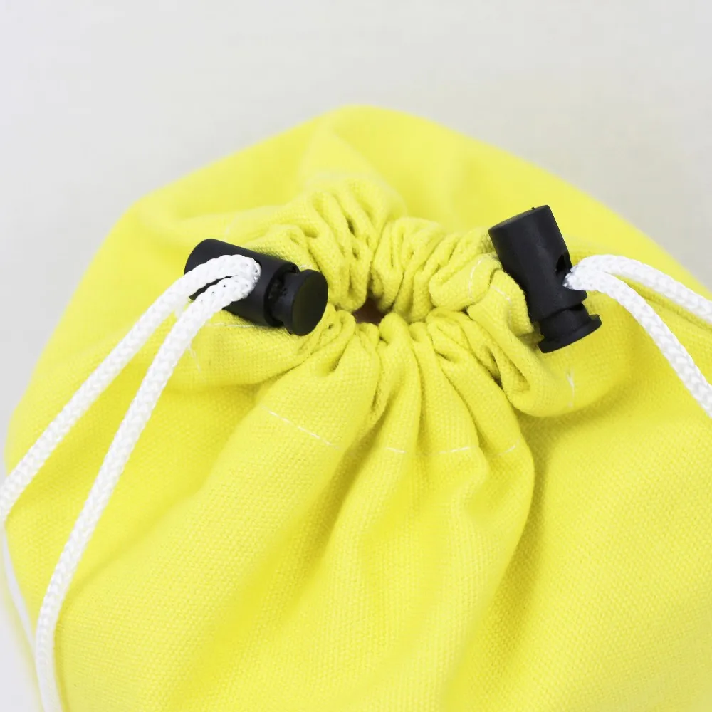 laundry canvas cotton drawstring bag