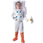 OEM Service Costume Astronaut White Suit Kids Costume Uniform Hero Costume Halloween Carnival Career Costume for Child