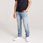 OEM Service Factory price mid blue custom mens skinny jeans