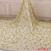 Bridal lace trim fabric lace 3d flower embroidery french lace fabric XZ2737B