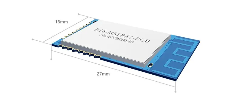 E18-MS1PA1-PCB 1km CC2530 PA+LNA 2.4GHz zigbee transmitter and receiver module - ANKUX.COM