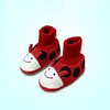 GSV cute manufacture infant shoes soft plush slipper